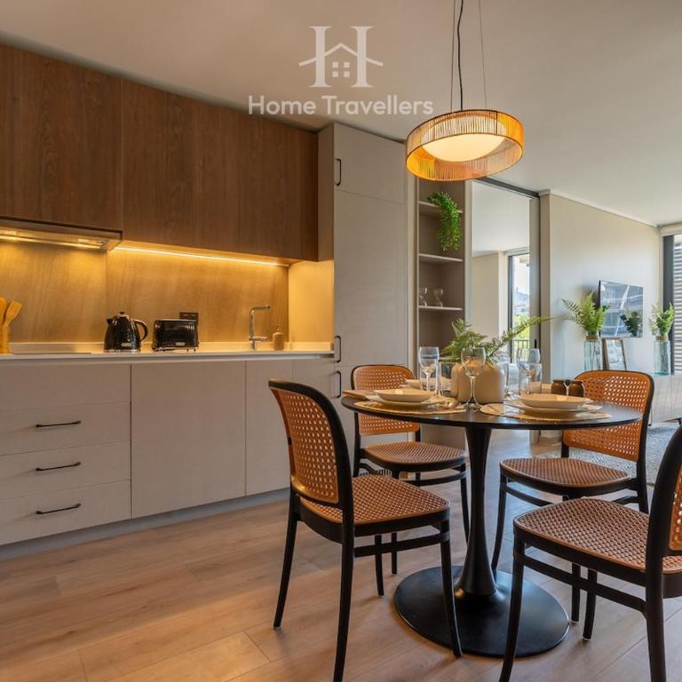 HT Modern apartment Lyon Providencia and Parking - One-Bedroom Apartment - 8