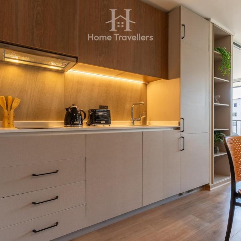 HT Modern apartment Lyon Providencia and Parking - One-Bedroom Apartment - 11