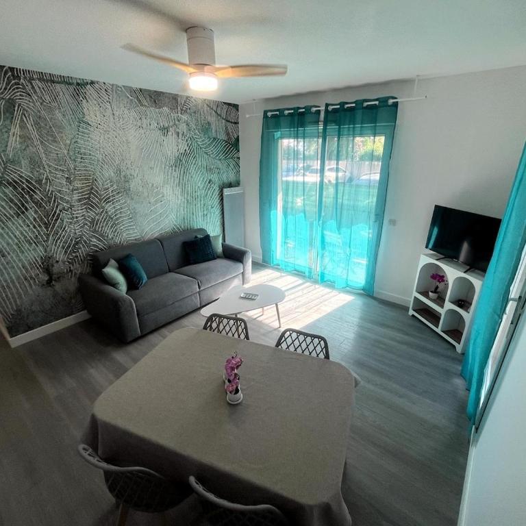 Appt 2 chambres, terrasse, parking, linge inclus - Appartement 2 Chambres - 22