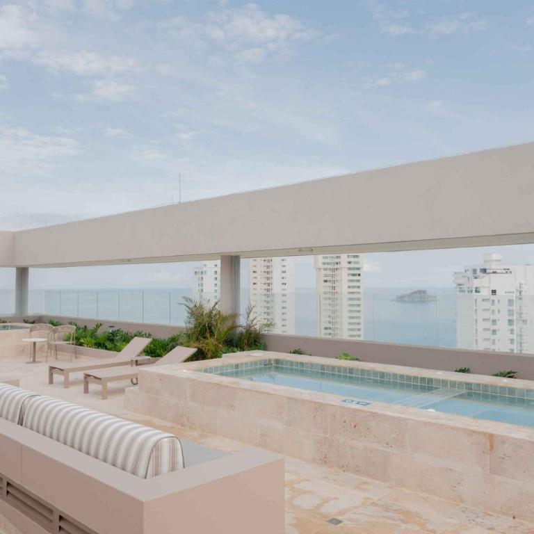 Moderno Apartamento con Balcón y Vista Increíble AP 1427 RDM2 - Apartamento de 1 dormitorio - 45