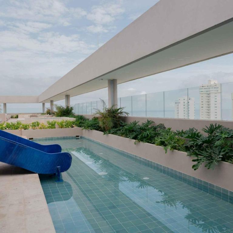 Amplio Apto Petfriendly con Balcón y Vista AP 904 RDM2 - Apartamento de 1 dormitorio - 57