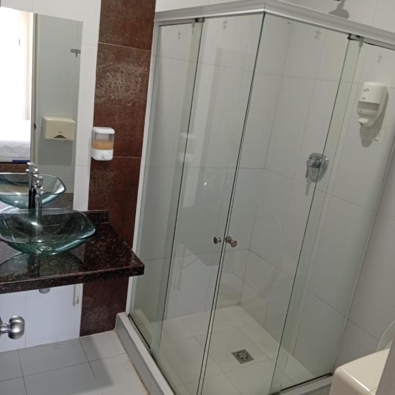 Hotel Campestre y Centro de Convenciones Saman Del Rio - Habitación Doble con baño privado - 2 camas - 2