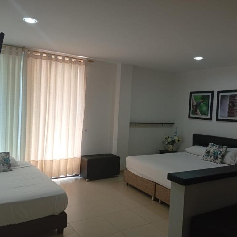 Hotel Campestre y Centro de Convenciones Saman Del Rio - Habitación Doble Superior con terraza - 1 o 2 camas - 3