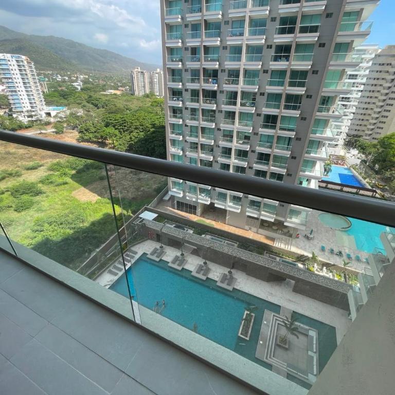 Hermoso Apartamento en Bello Horizonte, con piscina vista al mar - One-Bedroom Apartment - 21