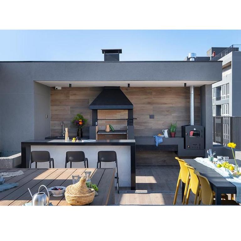 Depto con balcon a pasos de Metro Santa Ana, Gym, Terraza y Parrilla CENTRO CIVICO - Compañia - Estudio Doble Deluxe - 27