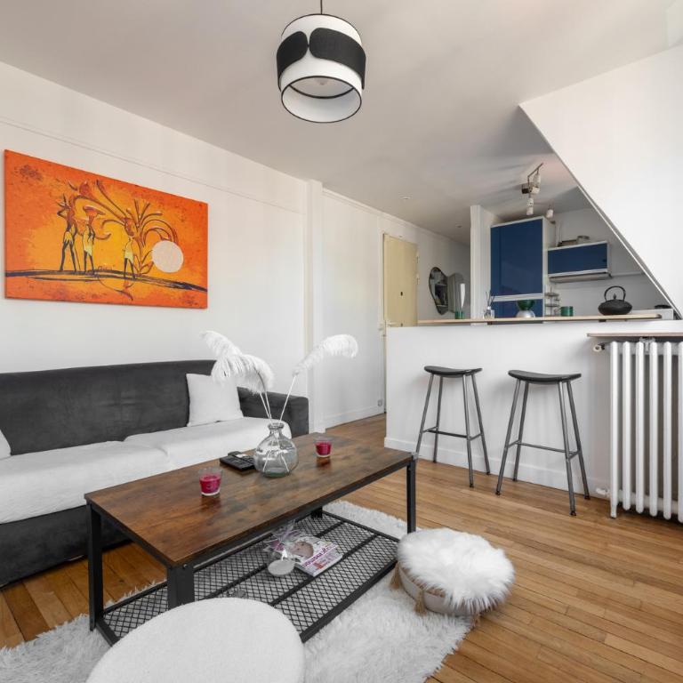 Bright 1BDR Retreat in Paris 15th - Appartement - 7