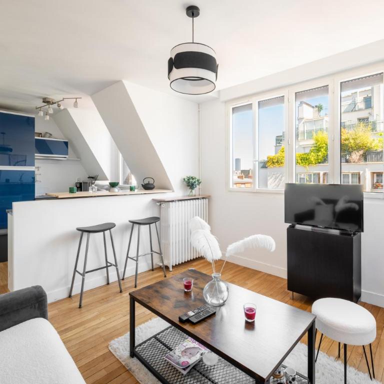 Bright 1BDR Retreat in Paris 15th - Appartement - 9
