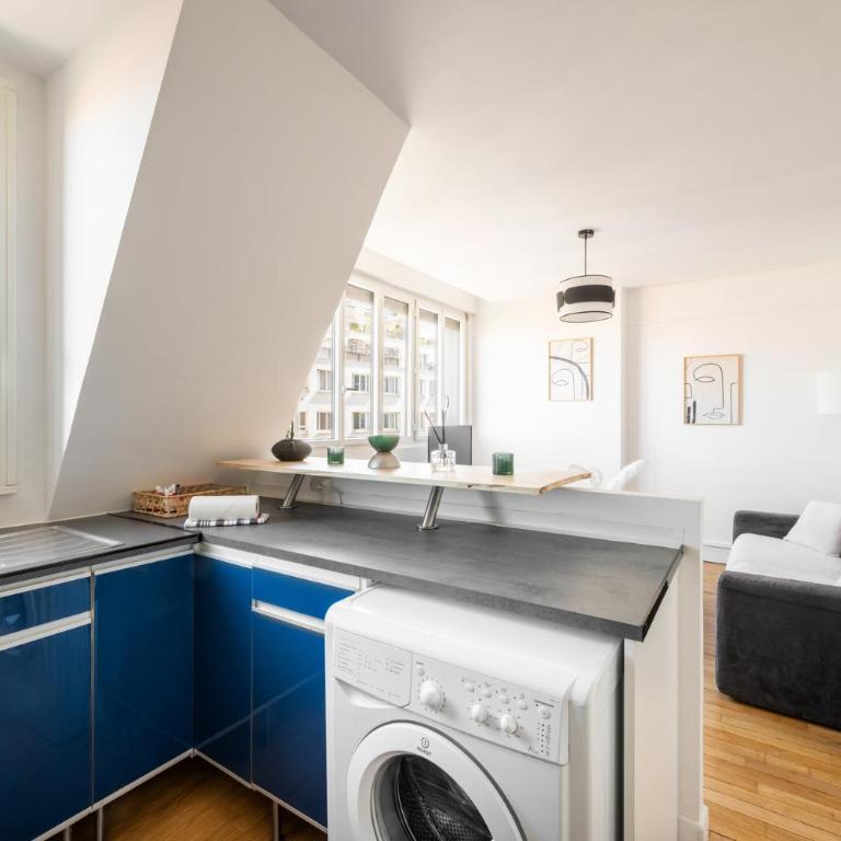 Bright 1BDR Retreat in Paris 15th - Appartement - 13