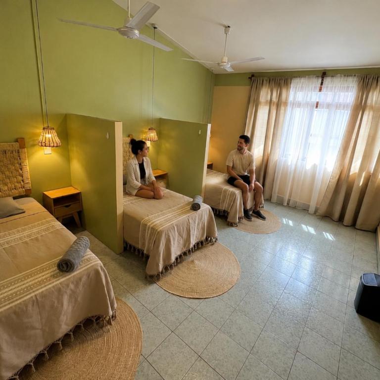 Hostal Central Oaxaca - Cama individual en habitación compartida - 2