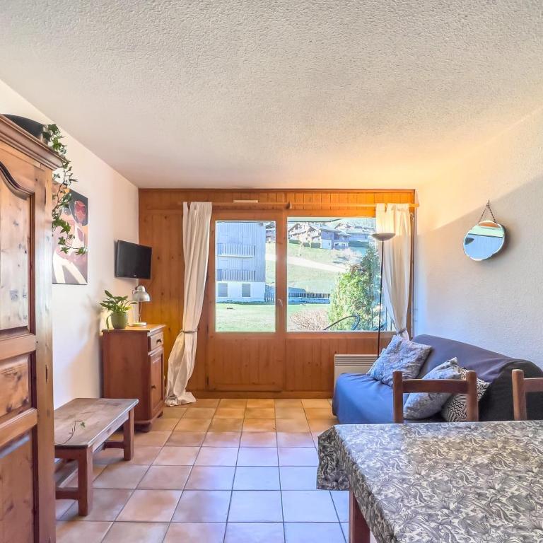 Le Prarion RDC Ski in/Ski out at Les Houches (Sleeps 4) - Happy Rentals - Studio avec Terrasse - 13