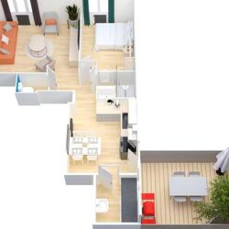 The Terrace - Near Downtown - BBQ - Appartement avec Terrasse - 15