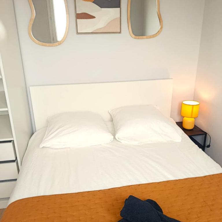 Le Nid de Laon -Reims- 2 pers, parking et balcon - Appartamento con 1 Camera da Letto - 12