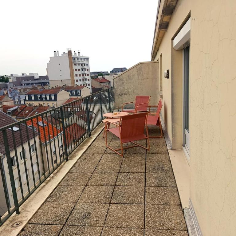 Le Nid de Laon -Reims- 2 pers, parking et balcon - Appartamento con 1 Camera da Letto - 18