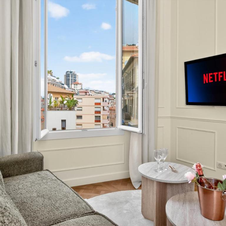 Frontière Monaco - Luxueux apartement rénové - GH - Appartement 2 Chambres - 6