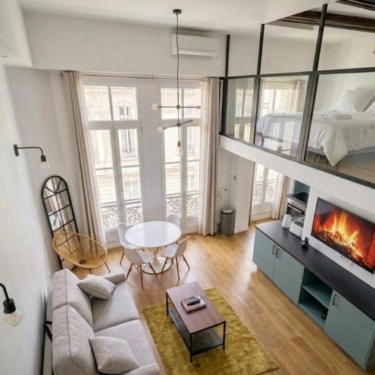 Doux Pavillon - Le Loft d'Or - Apartment mit 1 Schlafzimmer - 4
