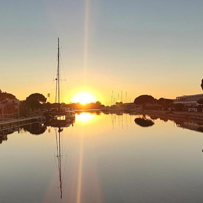 Port Camargue, 5 pers, 350 m plage, grande terrasse plein sud, chambre séparée - Appartamento con 2 Camere da Letto - 16
