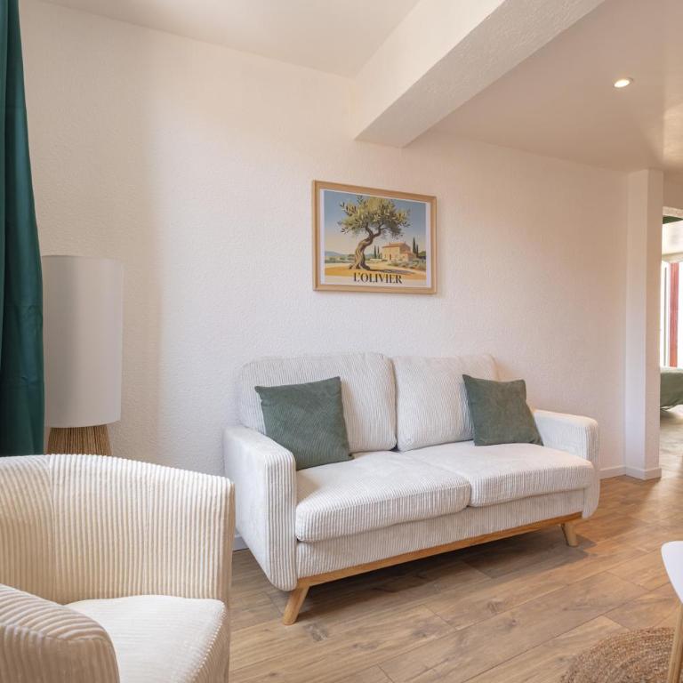 Suite de L'Olivier T3 Climatisé Terrasse Hypercentre - Apartment mit 2 Schlafzimmern - 14