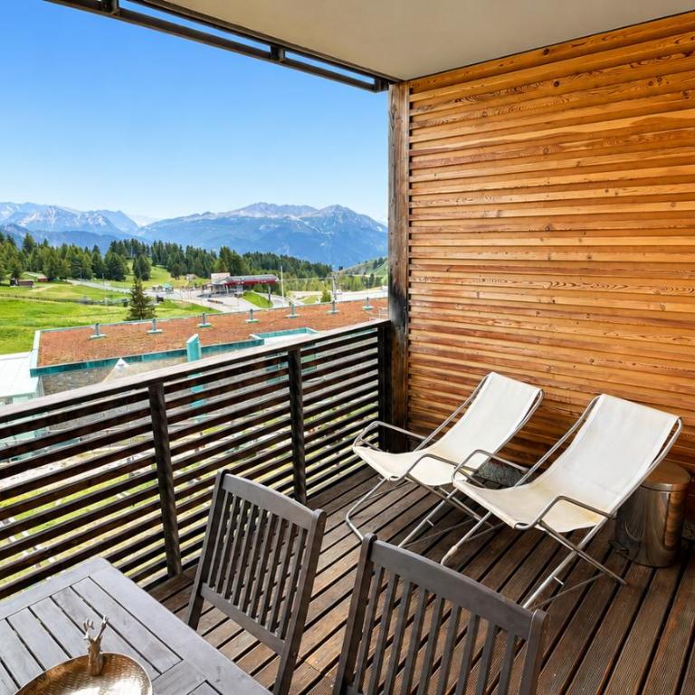 Hostdomus - Ski View - Appartamento con 1 Camera da Letto, Balcone e Vista Montagna - 13