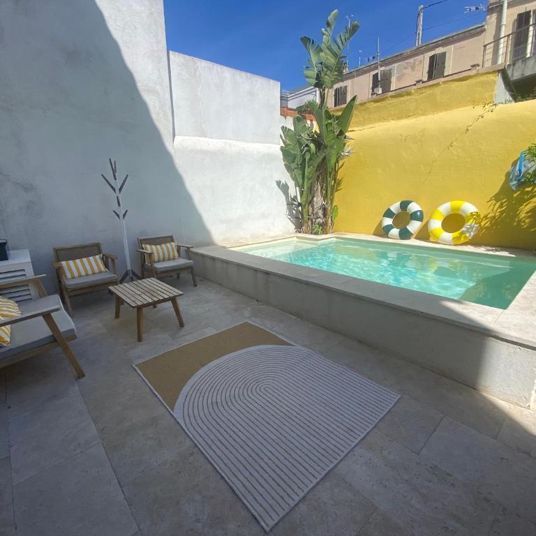 Maison avec piscine bord de mer - Maison 4 Chambres - 4