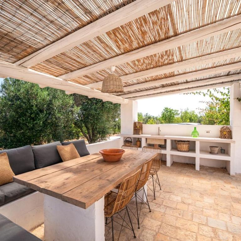 Trullo Thalia with Private Pool Ostuni - Villa con 2 Camere da Letto - 9