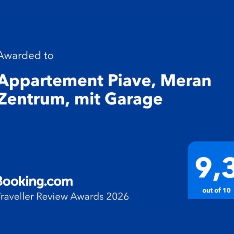 Appartment Piave - ideal für Paare, Meran Zentrum mit Garage, Balkon und Aufzug - One-Bedroom Apartment - 5
