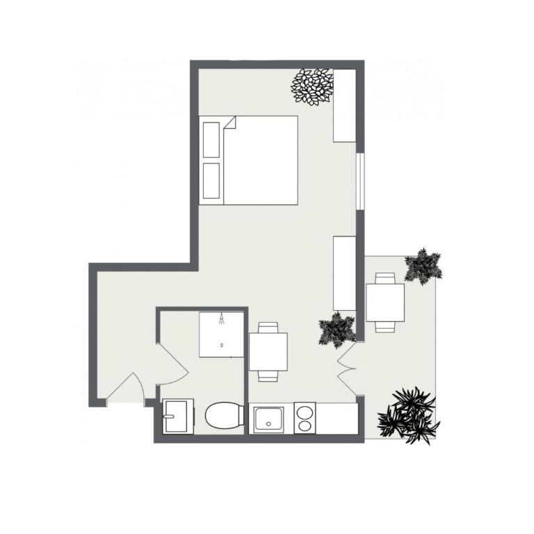 Appartment Piave - ideal für Paare, Meran Zentrum mit Garage, Balkon und Aufzug - One-Bedroom Apartment - 16