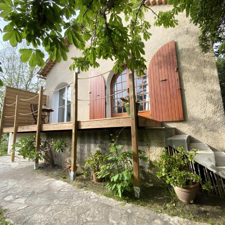 Maison D'hôtes La Roka - Appartement 1 Chambre - Vue sur Jardin - 1