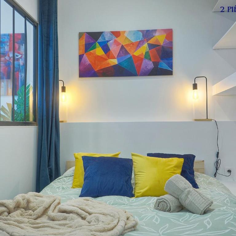 Maison VCA - 4 appartements - Wifi Clim - 15 min mer - Two-room Flat : Pajak - 7