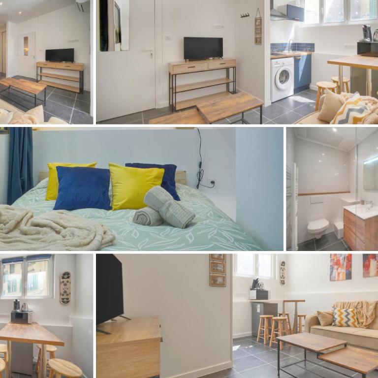Maison VCA - 4 appartements - Wifi Clim - 15 min mer - Two-room Flat : Pajak - 10