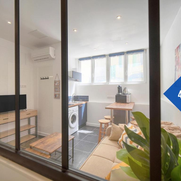 Maison VCA - 4 appartements - Wifi Clim - 15 min mer - Two-room Flat : Pajak - 8