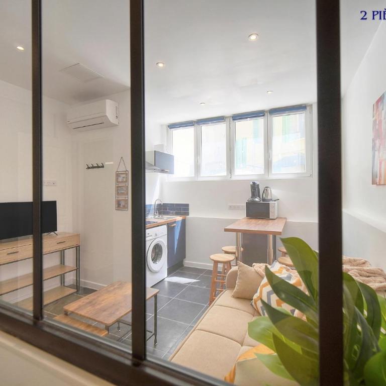 Maison VCA - 4 appartements - Wifi Clim - 15 min mer - Two-room Flat : Pajak - 4