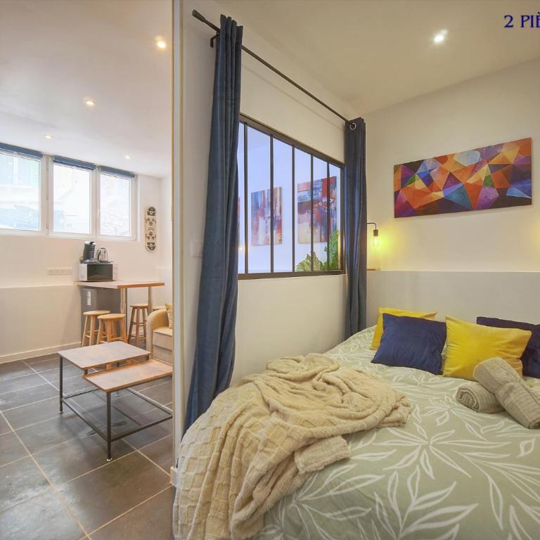Maison VCA - 4 appartements - Wifi Clim - 15 min mer - Two-room Flat : Pajak - 15