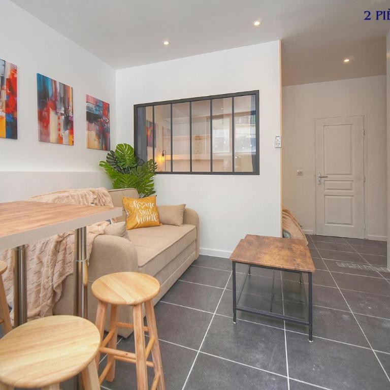 Maison VCA - 4 appartements - Wifi Clim - 15 min mer - Two-room Flat : Pajak - 11