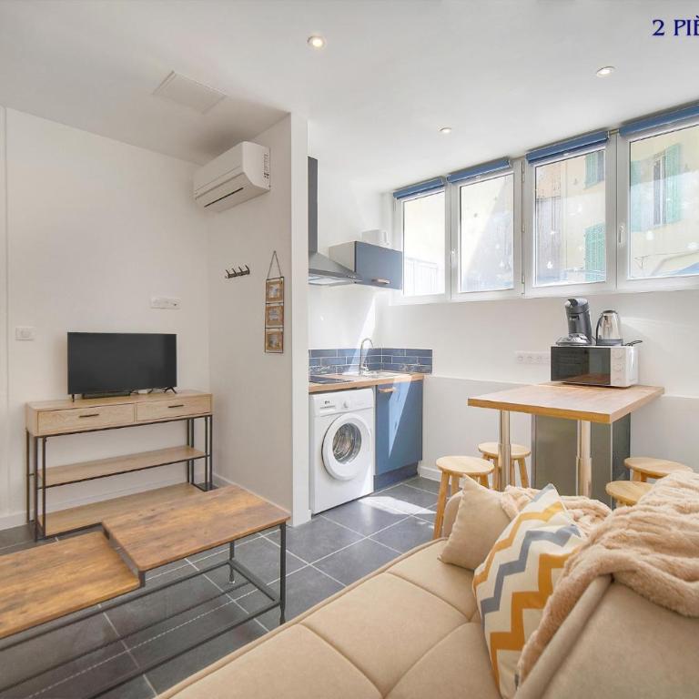 Maison VCA - 4 appartements - Wifi Clim - 15 min mer - Two-room Flat : Pajak - 18