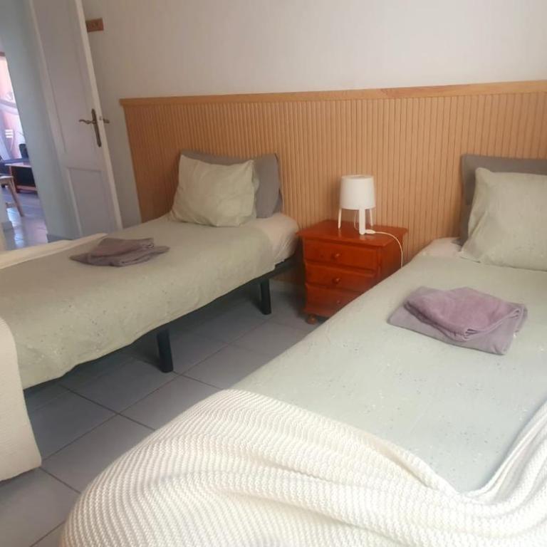 Alquilaencanarias-Medano Galte, terrace and beach - Appartement 2 Chambres - 9