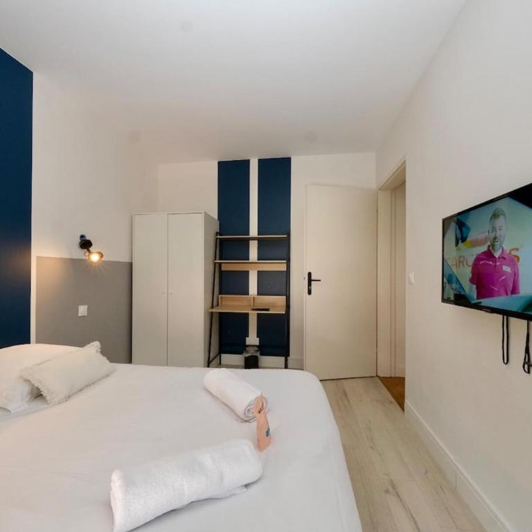 Appartement 6 pers - 3 ch & 2 sdb - Apartment mit 3 Schlafzimmern - 34
