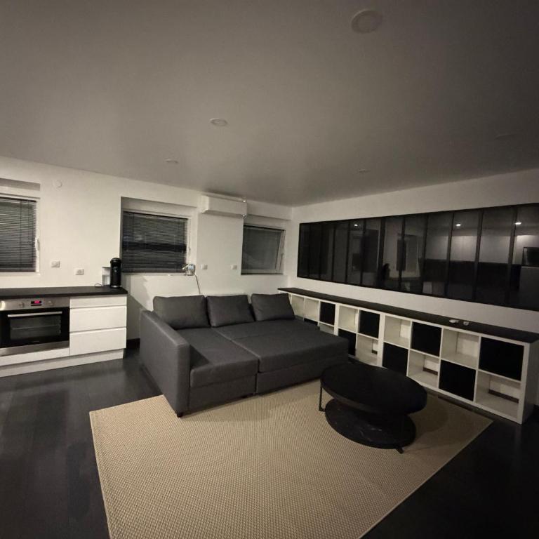 Suite moderne avec vidéo projecteur - Appartement 1 Chambre - 11
