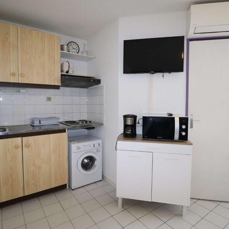 Superbe 2P cabine climatisé avec loggia et grande terrasse, piscines, proche plage au Grau-du-Roi - FR-1-307-105 - Apartamento (5 adultos) - 25