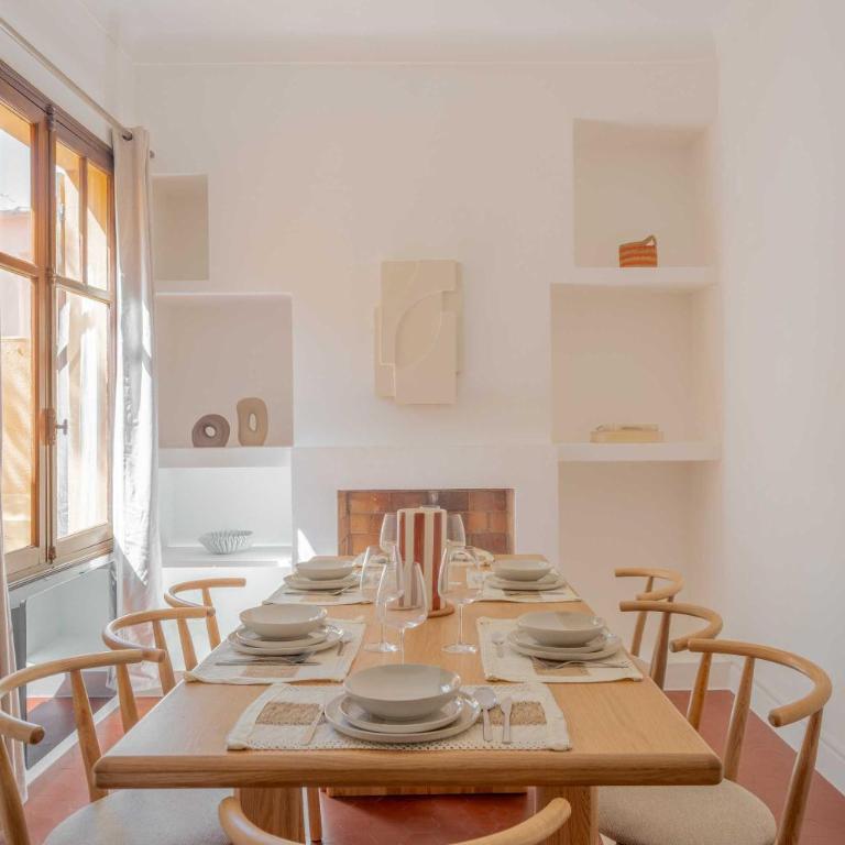 A C with garden, 4BDR sleeps 7 – Saint-Tropez - Apartment mit 4 Schlafzimmern - 4