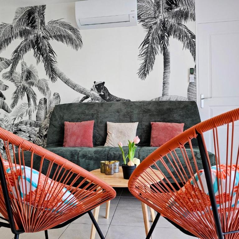 LE PALMA, Superbe Appartement Rénové, Terrasse, climatisation et parking privé - Appartamento con Terrazza - 8