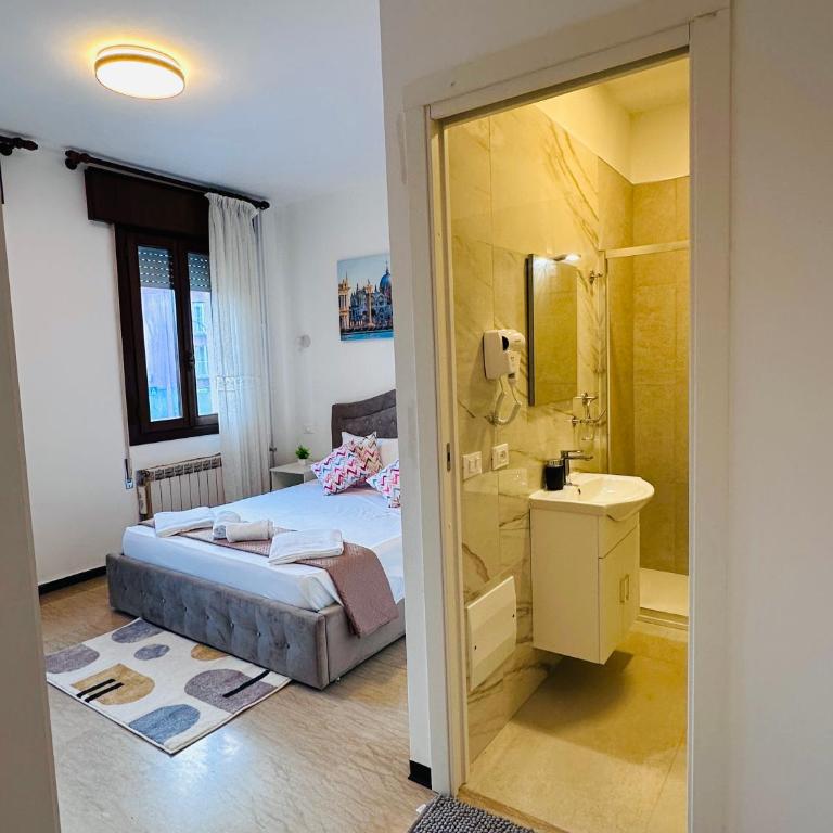 Alisa house Venice - Chambre Lit King-Size Standard - 14