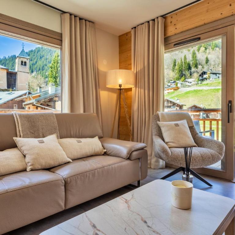 Montchavin - Appartement 6 pers, terrasse & vue montagne - Appartement avec Vue et Balcon - 13