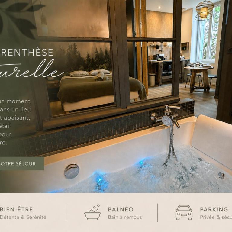 Craft Home - Le menuisier - Balneo - Parking privé - Appartamento con 1 Camera da Letto - 2