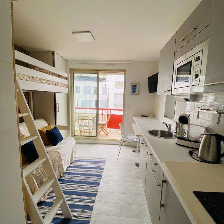 Studio Pontaillac, aux pieds des plages - Appartement 1 Chambre - 2