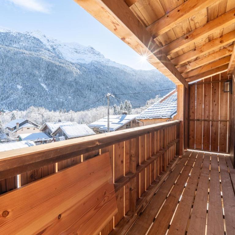 Cimes de Miage 2 minutes des remontées 2 parking - Chalet mit 3 Schlafzimmern - 3