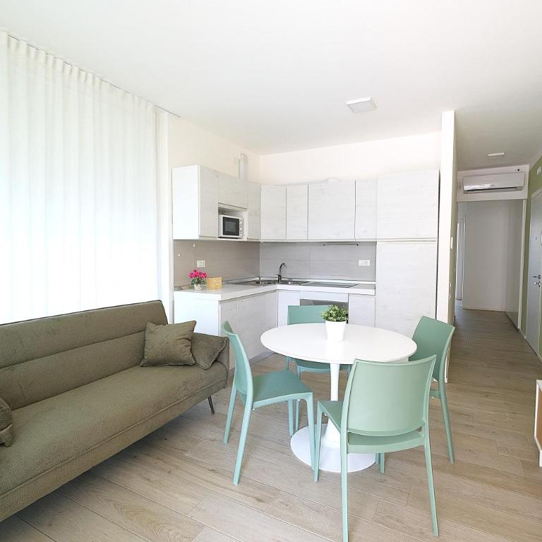 Punta del faro verde 3 camere Piazza Aurora Family Apartment 350metri dalla spiaggia - Appartamento con 3 Camere da Letto - 12