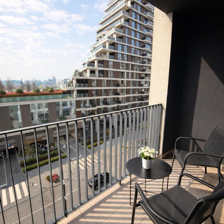 Belgrade Waterfront Riverfront Luxury Residence - Apartment mit 2 Schlafzimmern und Flussblick - 19