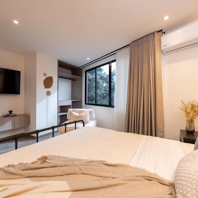 Modern apartment 301 with AC near the stadium - Two-Bedroom Apartment - 54