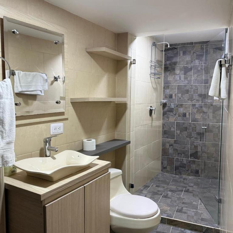 Apartamento en el poblado , manila 4 - Three-Bedroom Apartment - 12