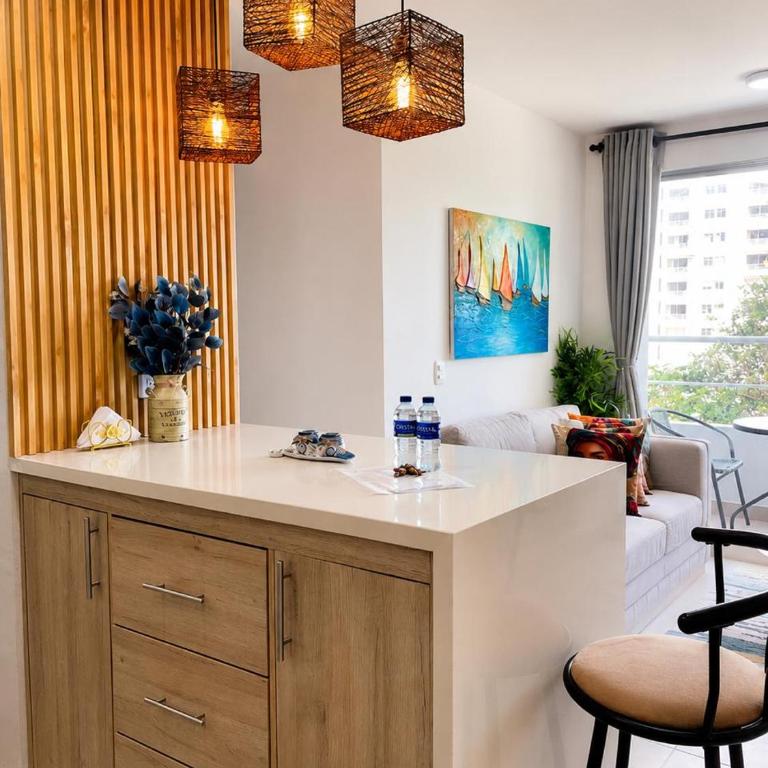 Torre 811 Cartagena - Cerca al Mar y Piscina - Three-Bedroom Apartment - 2